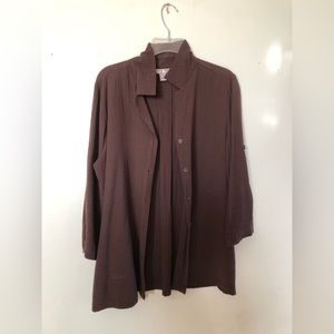 White Stag button up blouse